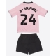 Maillot de foot Leicester City Boubakary Soumare #24 Troisième vêtements enfant 2025-26 Manches Courtes (+ pantalon court)